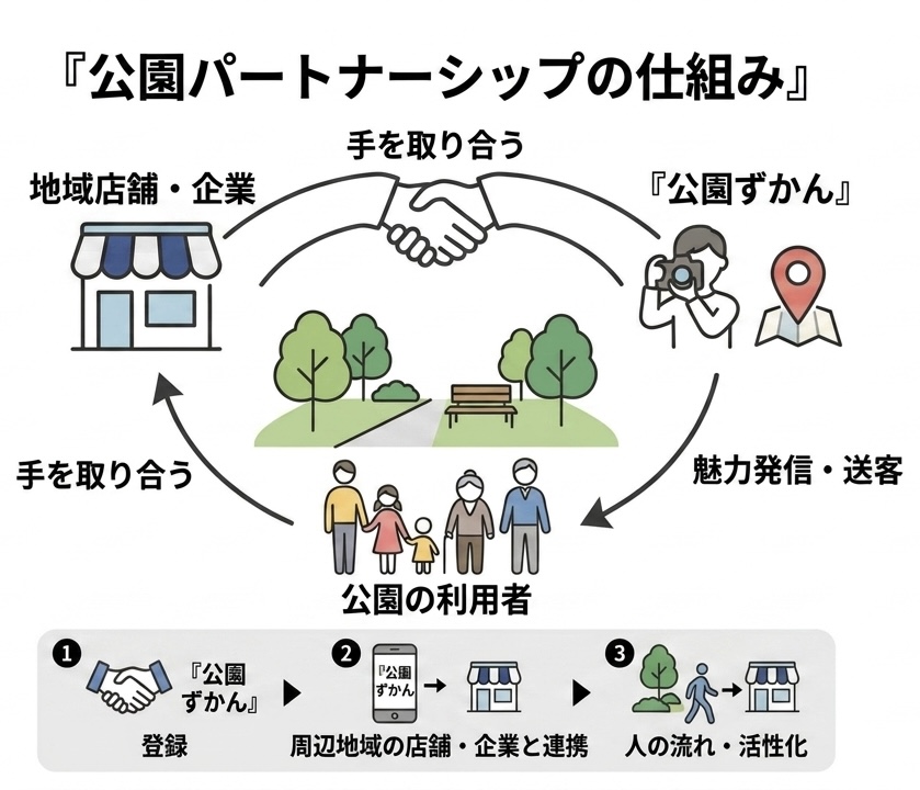 公園パートナーシップの仕組み